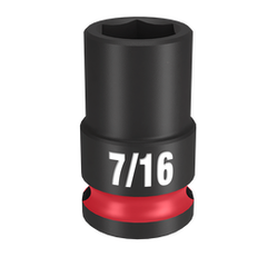 Milwaukee - SHOCKWAVE™ 3/8" Drive 7/16" Standard 6 Point Impact Socket | 49666105