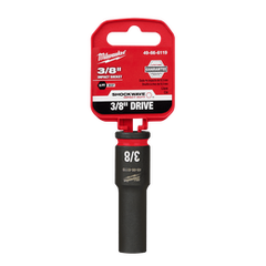 Milwaukee - SHOCKWAVE™ 3/8" Drive 3/8" Deep 6 Point Impact Socket | 49666119