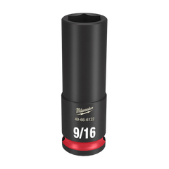 Milwaukee - Shockwave 3/8" Drive 9/16" Deep 6 Point Impact Socket | 49666122