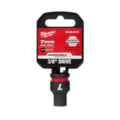 Milwaukee - SHOCKWAVE™ 3/8" Drive 7mm Standard 6 Point Impact Socket | 49666131