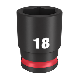 Milwaukee - SHOCKWAVE™ 3/8" Drive 18mm Standard 6 Point Impact Socket | 49666142