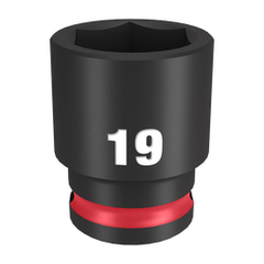 Milwaukee - SHOCKWAVE™ 3/8" Drive 19mm Standard 6 Point Impact Socket | 49666143