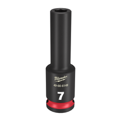 Milwaukee - SHOCKWAVE™ 3/8" Drive 7mm Deep 6 Point Impact Socket | 49666149