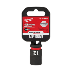 Milwaukee - SHOCKWAVE™ 3/8" Drive 12mm Deep 6 Point Impact Socket | 49666154