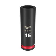 Milwaukee - Shockwave 3/8" Drive 15mm Deep 6 Point Impact Socket | 49666157