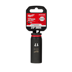 Milwaukee - SHOCKWAVE™ 3/8" Drive 17mm Deep 6 Point Impact Socket | 49666159