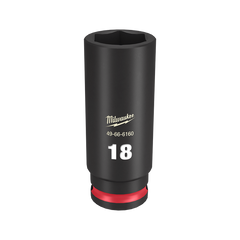 Milwaukee - Shockwave 3/8" Drive 18mm Deep 6 Point Impact Socket | 49666160