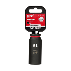 Milwaukee - Shockwave 3/8" Drive 19mm Deep 6 Point Impact Socket | 49666161