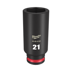 Milwaukee - Shockwave 3/8" Drive 21mm Deep 6 Point Impact Socket | 49666162
