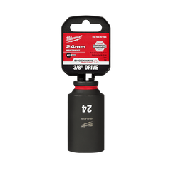 Milwaukee - Shockwave 3/8" Drive 24mm Deep 6 Point Impact Socket | 49666165