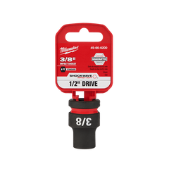 Milwaukee - Shockwave 1/2" Drive 3/8" Standard 6 Point Impact Socket | 49666200