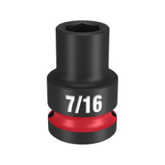 Milwaukee - Shockwave 1/2" Drive 7/16" Standard 6 Point Impact Socket | 49666201