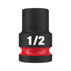 Milwaukee - Shockwave 1/2" Drive 1/2" Standard 6 Point Impact Socket | 49666202