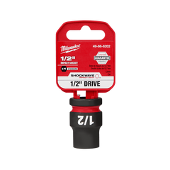 Milwaukee - Shockwave 1/2" Drive 1/2" Standard 6 Point Impact Socket | 49666202