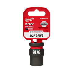 Milwaukee - Shockwave 1/2" Drive 9/16" Standard 6 Point Impact Socket | 49666203