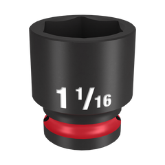Milwaukee - Shockwave 1/2" Drive 1-1/16" Standard 6 Point Impact Socket | 49666211