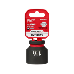Milwaukee - Shockwave 1/2" Drive 1-1/8" Standard 6 Point Impact Socket | 49666212