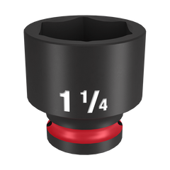 Milwaukee - Shockwave 1/2" Drive 1-1/4" Standard 6 Point Impact Socket | 49666214