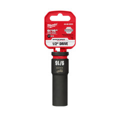 Milwaukee - Shockwave 1/2" Drive 9/16" Deep 6 Point Impact Socket | 49666223