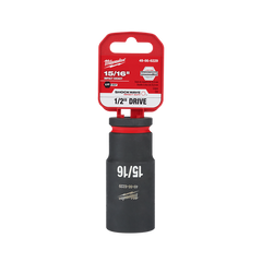 Milwaukee - Shockwave 1/2" Drive 15/16" Deep 6 Point Impact Socket | 49666229