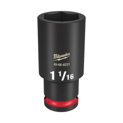 Milwaukee - Shockwave 1/2" Drive 1-1/16" Deep 6 Point Impact Socket | 49666231