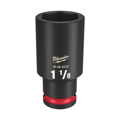 Milwaukee - Shockwave 1/2" Drive 1-1/8" Deep 6 Point Impact Socket | 49666232