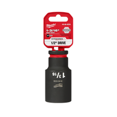 Milwaukee - SHOCKWAVE™ ½" Drive 1-3/16" Deep 6 Point Impact Socket | 49666233