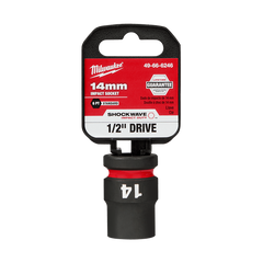 Milwaukee - Shockwave 1/2" Drive 14mm Standard 6 Point Impact Socket | 49666246