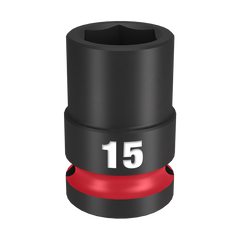 Milwaukee - Shockwave 1/2" Drive 15mm Standard 6 Point Impact Socket | 49666247