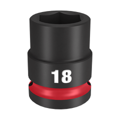 Milwaukee - SHOCKWAVE™ ½" Drive 18mm Standard 6 Point Impact Socket | 49666250