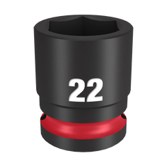 Milwaukee - Shockwave 1/2" Drive 22mm Standard 6 Point Impact Socket | 49666254