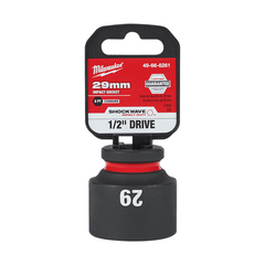 Milwaukee - SHOCKWAVE™ ½" Drive 29mm Standard 6 Point Impact Socket | 49666261