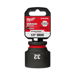 Milwaukee - Shockwave 1/2" Drive 32mm Standard 6 Point Impact Socket | 49666264