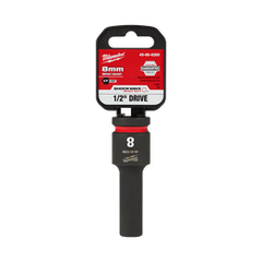 Milwaukee - SHOCKWAVE™ ½" Drive 8mm Deep 6 Point Impact Socket | 49666269