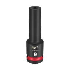 Milwaukee - SHOCKWAVE™ ½" Drive 9mm Deep 6 Point Impact Socket | 49666270