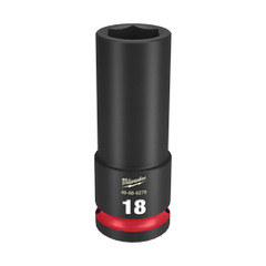 Milwaukee - SHOCKWAVE™ ½" Drive 18mm Deep 6 Point Impact Socket | 49666279