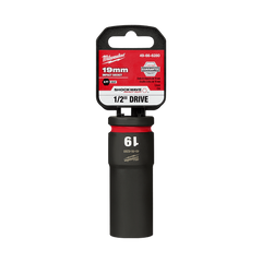 Milwaukee - Shockwave 1/2" Drive 19mm Deep 6 Point Impact Socket | 49666280