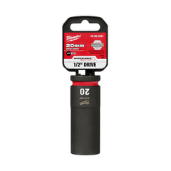 Milwaukee - SHOCKWAVE™ ½" Drive 20mm Deep 6 Point Impact Socket | 49666281