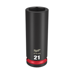 Milwaukee - Shockwave 1/2" Drive 21mm Deep 6 Point Impact Socket | 49666282