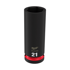 Milwaukee - Shockwave 1/2" Drive 21mm Deep 6 Point Impact Socket | 49666282