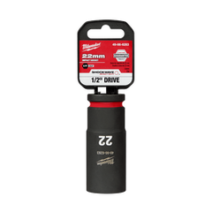 Milwaukee - SHOCKWAVE™ ½" Drive 22mm Deep 6 Point Impact Socket | 49666283