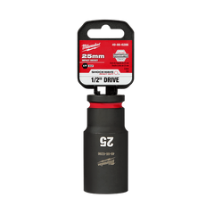 Milwaukee - Shockwave 1/2" Drive 25mm Deep 6 Point Impact Socket | 49666286