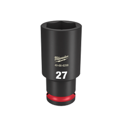 Milwaukee - SHOCKWAVE™ ½" Drive 27mm Deep 6 Point Impact Socket | 49666288