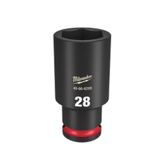Milwaukee - SHOCKWAVE™ ½" Drive 28mm Deep 6 Point Impact Socket | 49666289