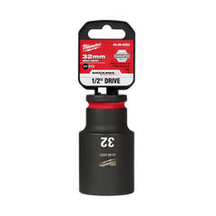 Milwaukee - SHOCKWAVE™ ½" Drive 32mm Deep 6 Point Impact Socket | 49666293