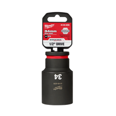 Milwaukee - SHOCKWAVE™ ½" Drive 34mm Deep 6 Point Impact Socket | 49666295