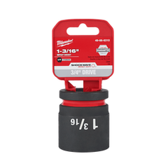 Milwaukee - SHOCKWAVE™ 3/4" Drive 1-3/16" Standard 6 Point Impact Socket | 49666310