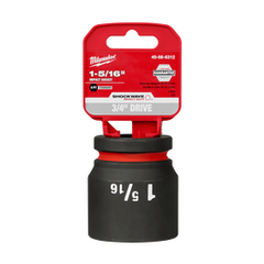 Milwaukee - SHOCKWAVE™ 3/4" Drive 1-5/16" Standard 6 Point Impact Socket | 49666312