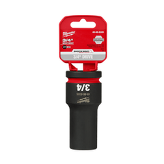 Milwaukee - SHOCKWAVE™ 3/4" Drive 3/4" Deep 6 Point Impact Socket | 49666335