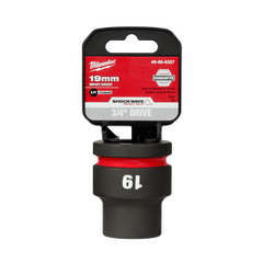 Milwaukee - SHOCKWAVE™ 3/4" Drive 19mm Standard 6 Point Impact Socket | 49666357